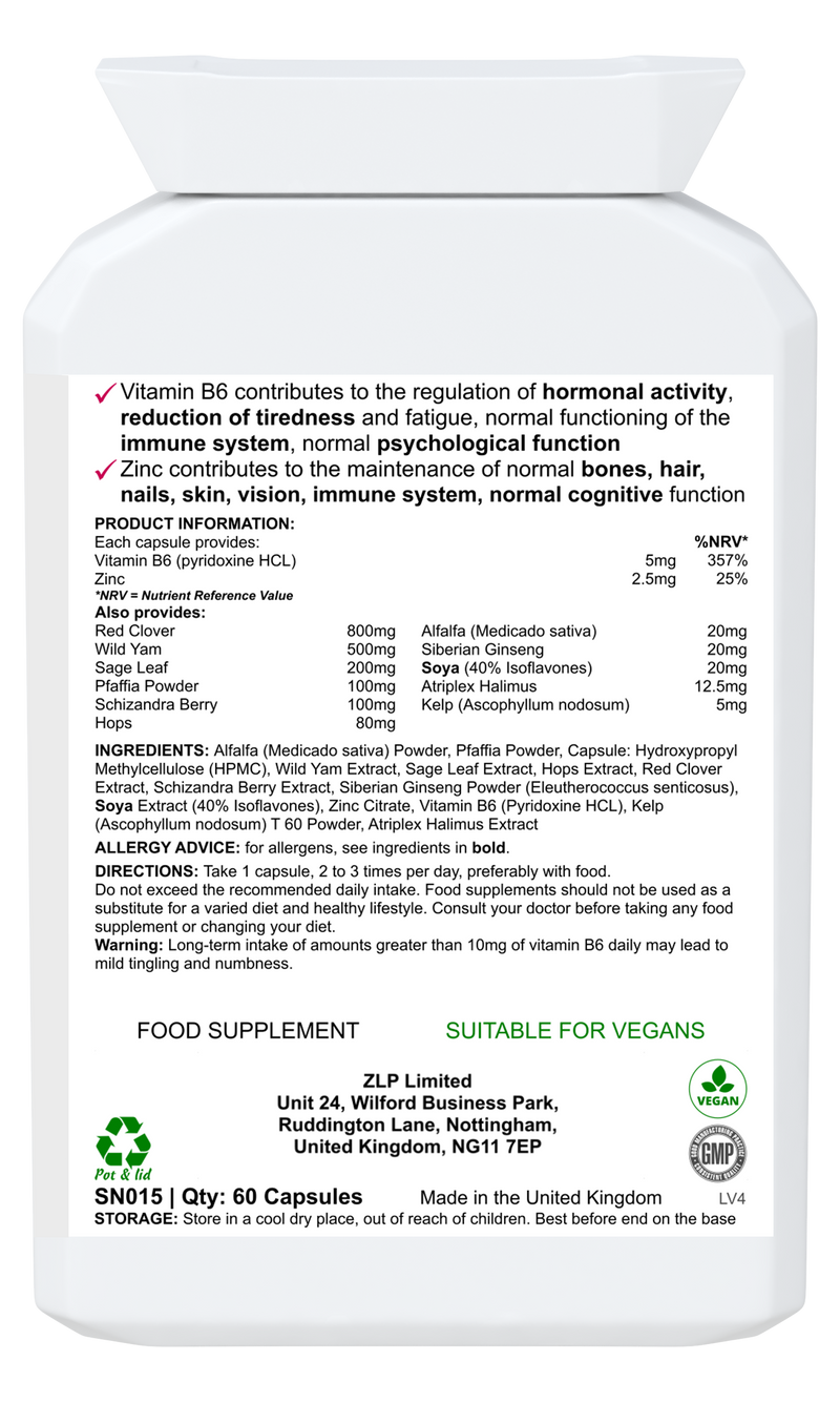 Vitamin B6 + Alfalfa Synergy
